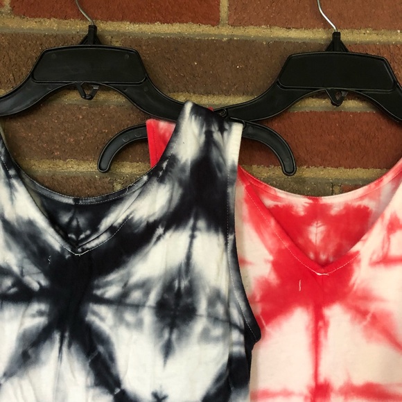 Gap 2-pack Girls Sleeveless Tie-Dye Dresses - Picture 3 of 8